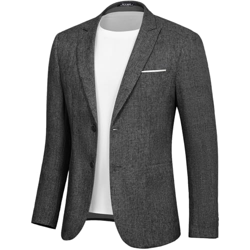 mens casual dress jacket WYWK Men's Casual Suit Jacket for Spring and Summer