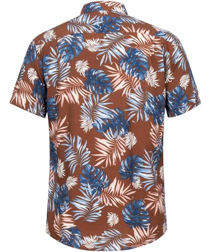 WYWK Men's Hawaiian Floral Shirt