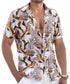 MSHA003-White-Yellow Green Leave-1